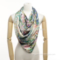 2015 digital printing silk scarf,ladies fashion shawl